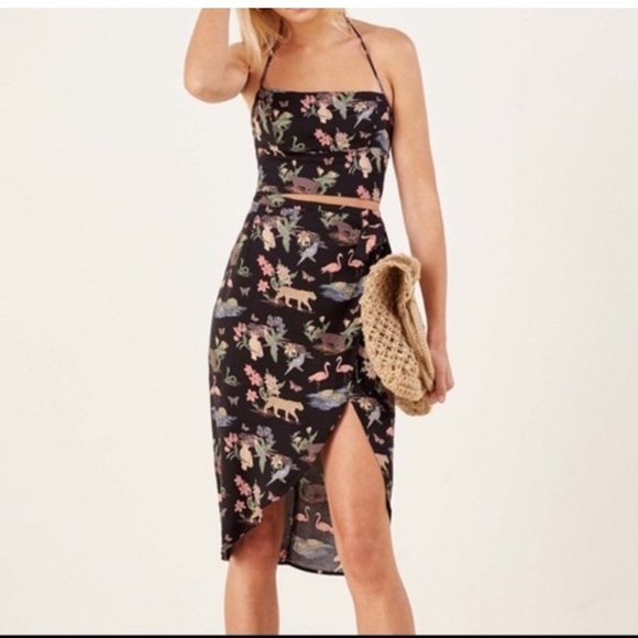 Reformation Salento wrap dress - Picture 3 of 5